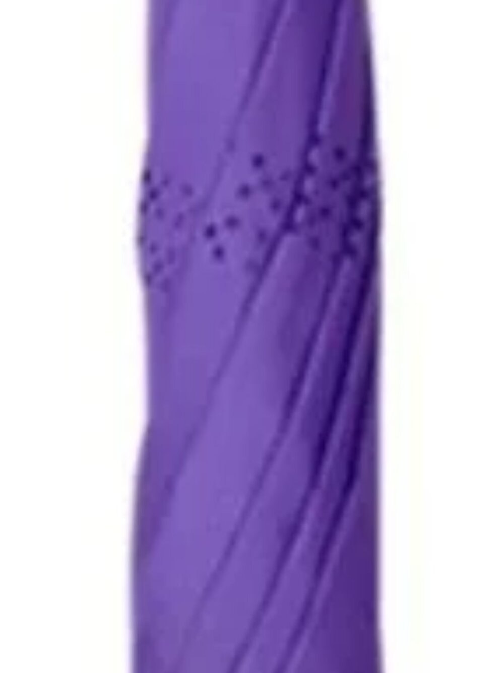 Reverse Folding Umbrella Men Women C Handle Windproof Double Layer Purple